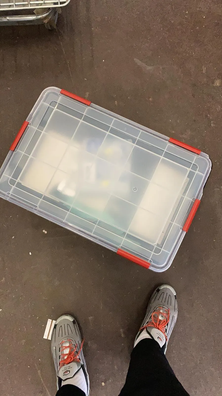 Caisse de transport du matériel de dépistage