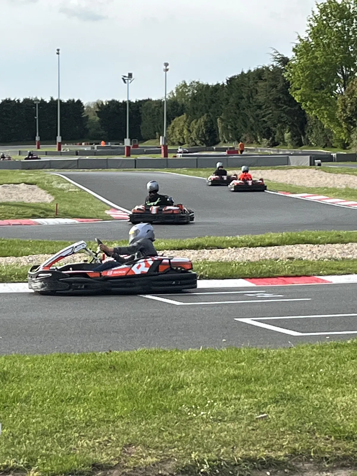Sortie karting de l'équipe